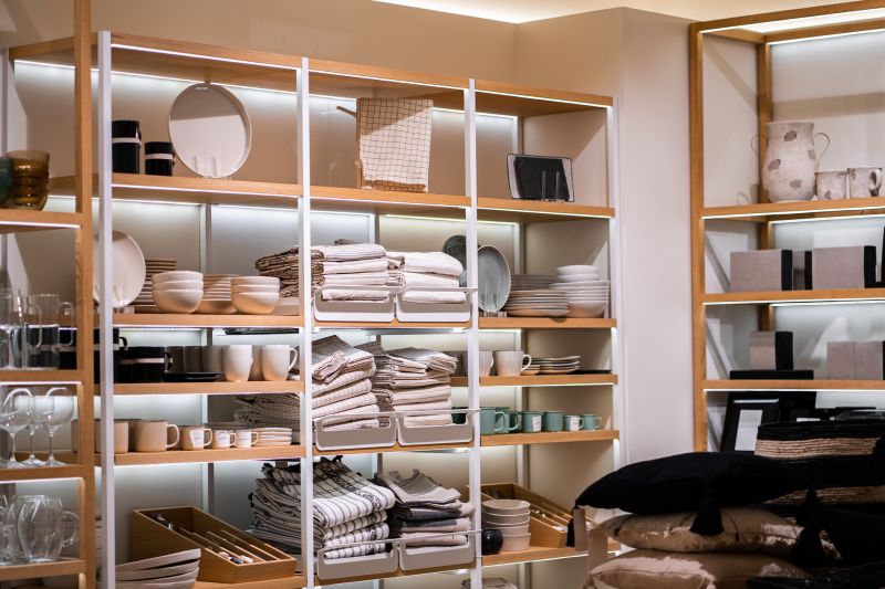 Open Shelving and Storage Solutions